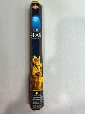 Hem Incense Sticks in Black and Gold Packaging